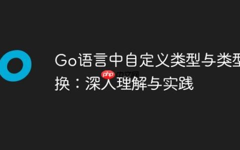 Go语言中自定义类型与类型转换：深入理解与实践