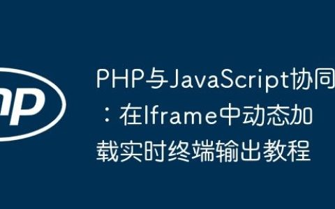 PHP与JavaScript协同：在Iframe中动态加载实时终端输出教程