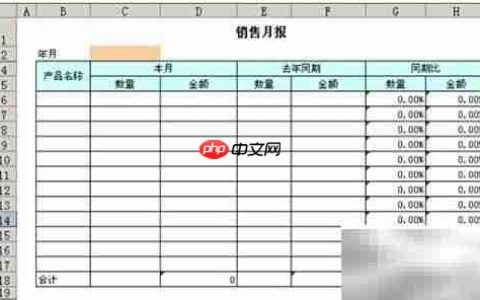 勤哲Excel同期比教程