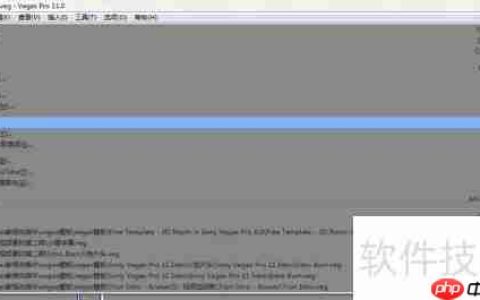 Vegas Pro修改片头字幕技巧