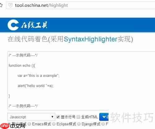 代码高亮与语法着色技巧