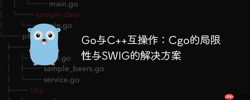 Go与C++互操作:Cgo的局限性与SWIG的解决方案