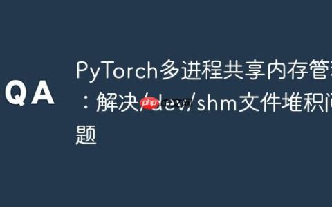 PyTorch多进程共享内存管理：解决/dev/shm文件堆积问题