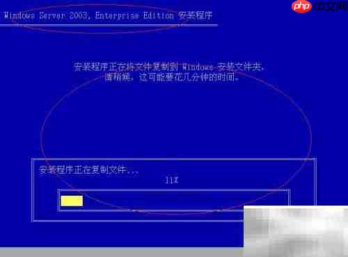 Windows Server 2003安装指南