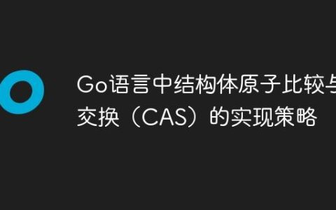 Go语言中结构体原子比较与交换（CAS）的实现策略