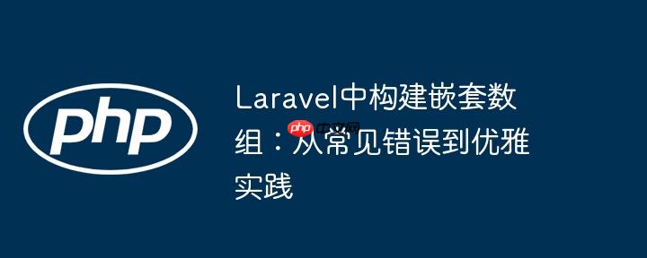Laravel中构建嵌套数组:从常见错误到优雅实践