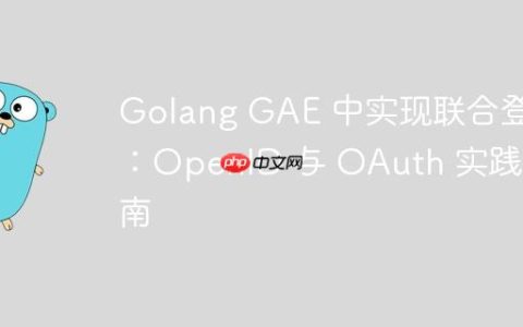 Golang GAE 中实现联合登录：OpenID 与 OAuth 实践指南