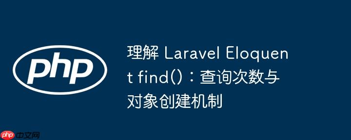 理解 Laravel Eloquent find():查询次数与对象创建机制