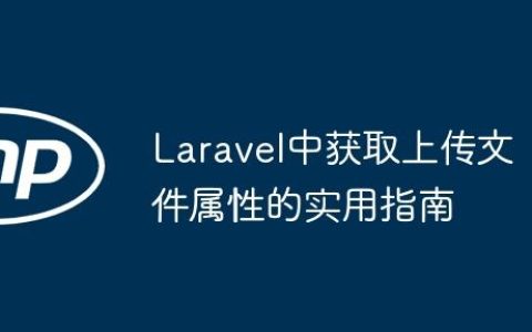 Laravel中获取上传文件属性的实用指南