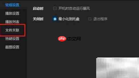 暴风影音关联AMV文件流程