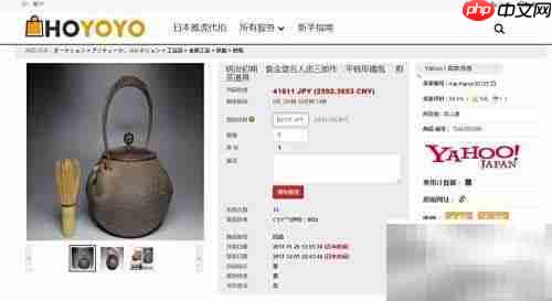 日拍铁瓶攻略:雅虎拍卖全指南