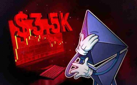 以太坊价格将率先跌至3500美元?ETH空头情绪持续升温