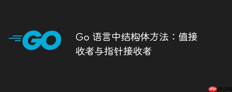 go 语言中结构体方法:值接收者与指针接收者