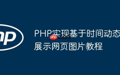 PHP实现基于时间动态展示网页图片教程