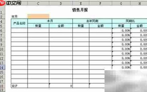 勤哲Excel同期比入门