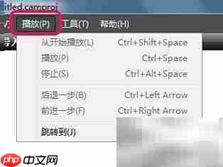 Camtasia Studio界面功能详解