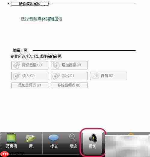 Camtasia Studio界面功能详解