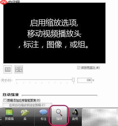 Camtasia Studio界面功能详解
