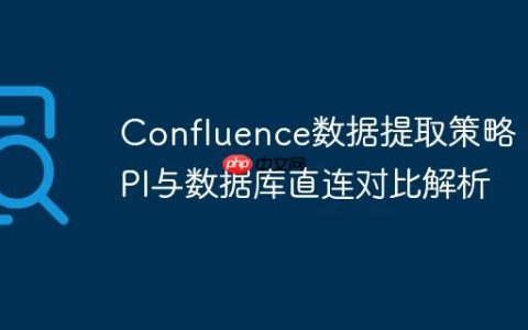 Confluence数据提取策略：API与数据库直连对比解析