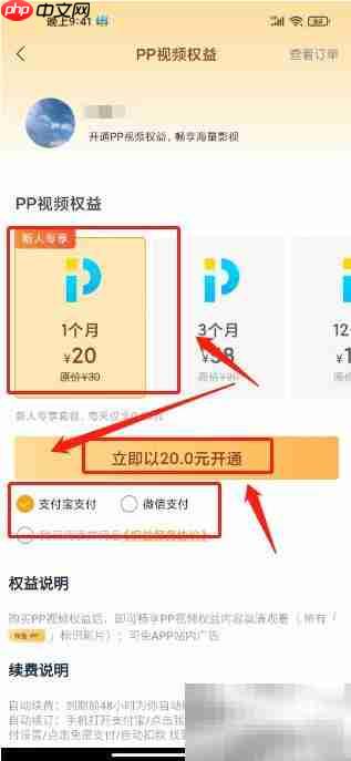 影视大全WTV开通PP视频指南