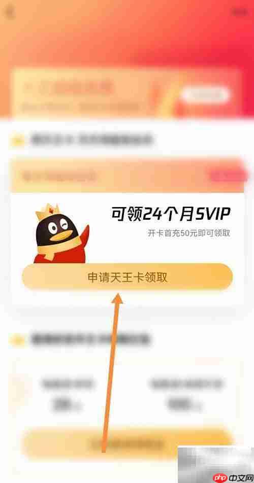 QQ天王卡申请指南