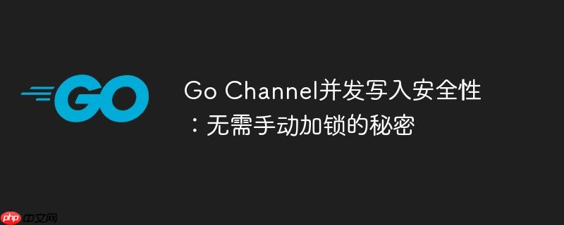 Go Channel并发写入安全性:无需手动加锁的秘密