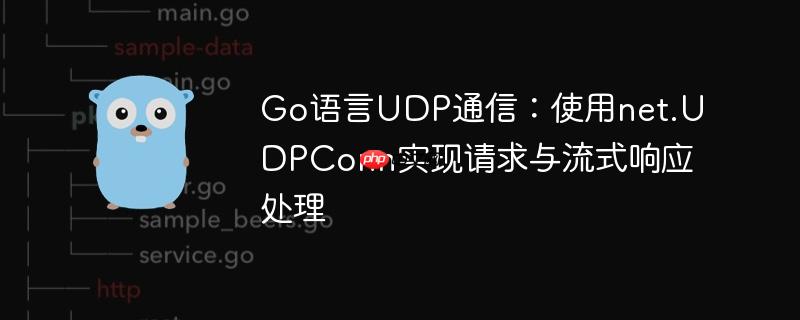 Go语言UDP通信:使用net.UDPConn实现请求与流式响应处理
