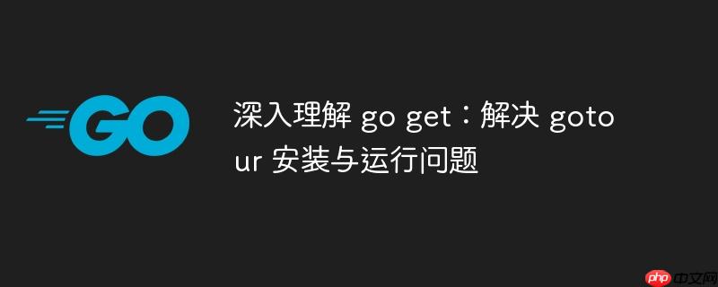 深入理解 go get：解决 gotour 安装与运行问题