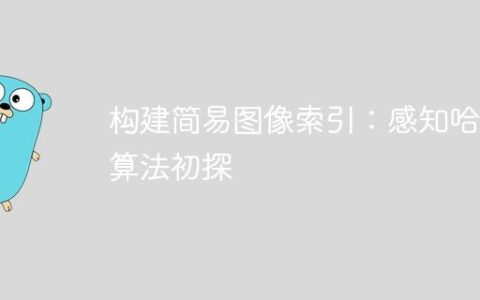 构建简易图像索引：感知哈希算法初探