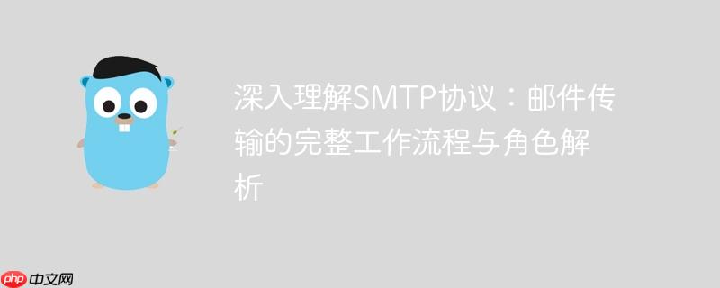深入理解SMTP协议：邮件传输的完整工作流程与角色解析