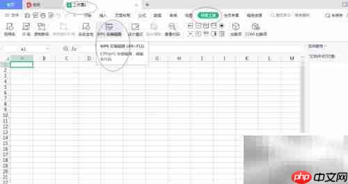 WPS 2022打开宏编辑器方法