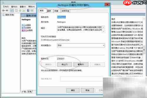Windows Server 2003启动Netlogon服务方法