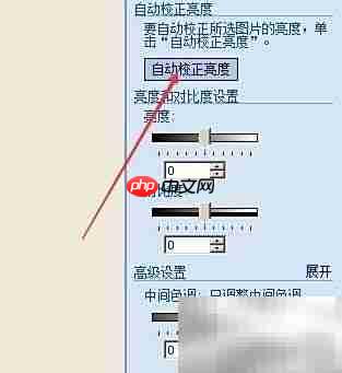 自动调亮照片:Picture Manager技巧