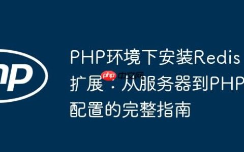 PHP环境下安装Redis扩展：从服务器到PHP配置的完整指南