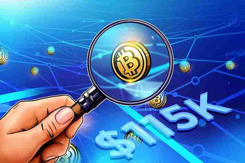比特币交易员分析:“该关注 11.5 万美元的 btc 价格了”