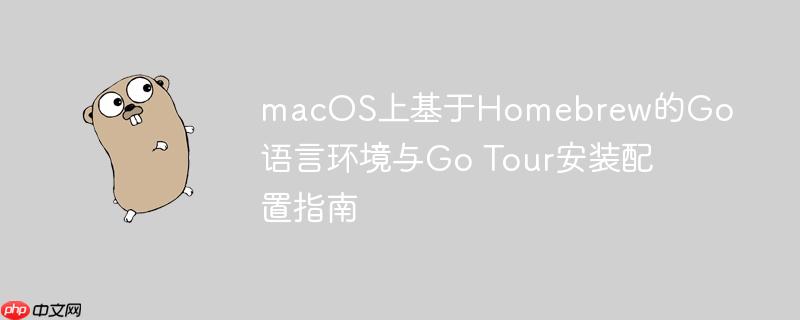 macOS上基于Homebrew的Go语言环境与Go Tour安装配置指南