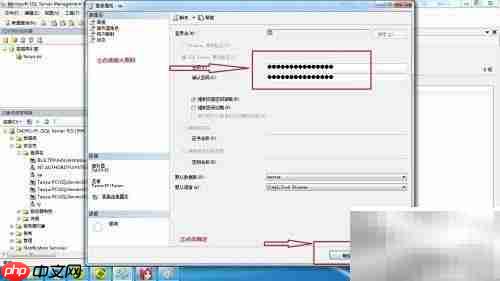 为SQL Server 2005的sa设密码