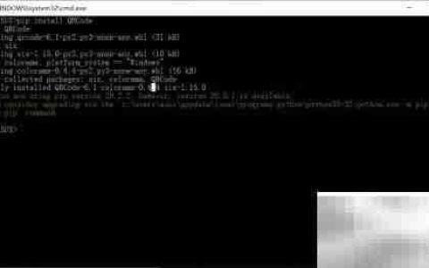 Python生成中文二维码