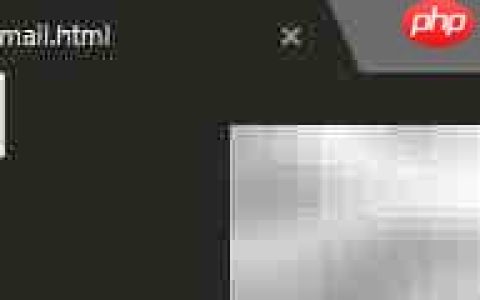 HTML email输入类型详解
