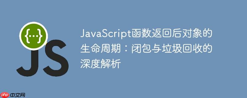 JavaScript函数返回后对象的生命周期:闭包与垃圾回收的深度解析