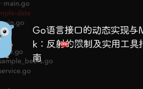 Go语言接口的动态实现与Mock：反射的限制及实用工具指南