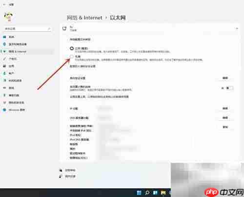 Win11公用转专用网络教程