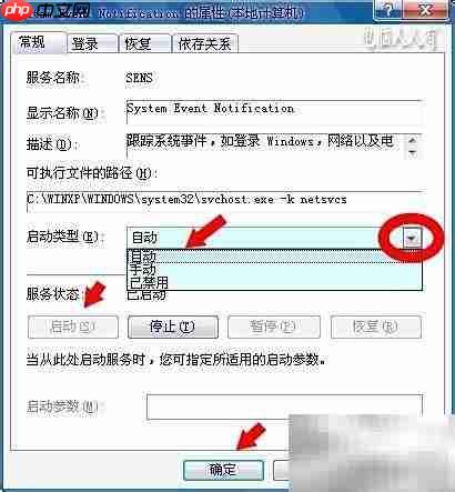 系统事件通知服务