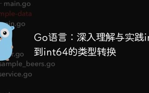Go语言：深入理解与实践int到int64的类型转换