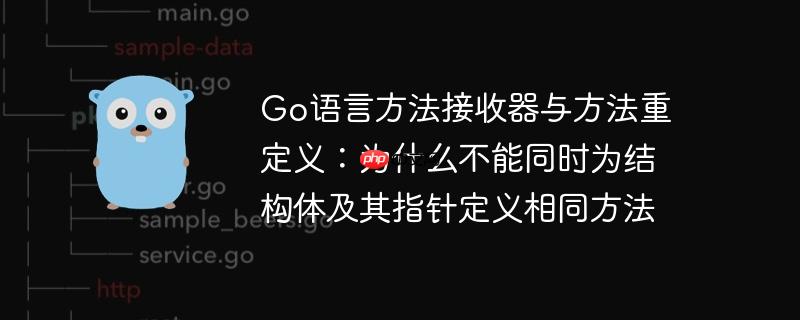 go语言方法接收器与方法重定义：为什么不能同时为结构体及其指针定义相同方法