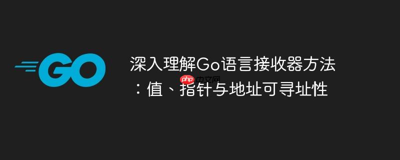 深入理解go语言接收器方法:值、指针与地址可寻址性