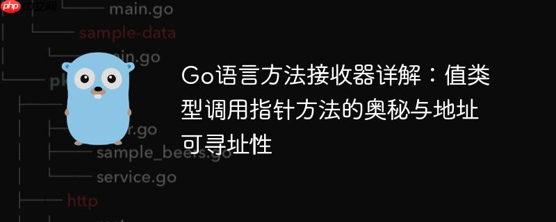 Go语言方法接收器详解：值类型调用指针方法的奥秘与地址可寻址性