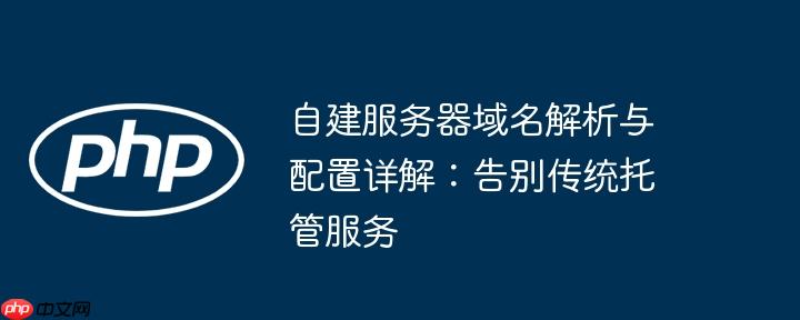 自建服务器域名解析与配置详解:告别传统托管服务