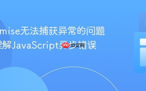 解决Promise无法捕获异常的问题：深入理解JavaScript异步错误处理