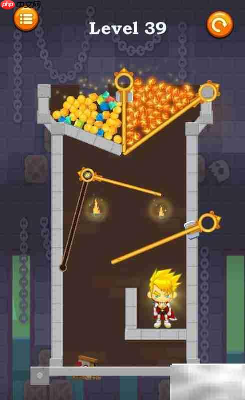 Super Gold Hero 39级通关技巧
